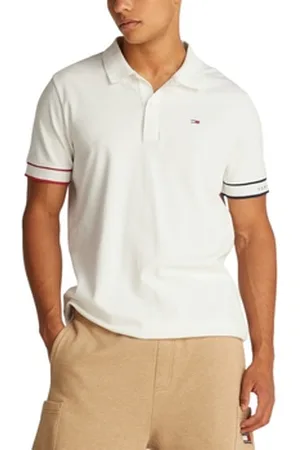 Tommy Hilfiger Polo-t-shirts m. korte ærmer TJM FLAG CUFF DM0DM21306