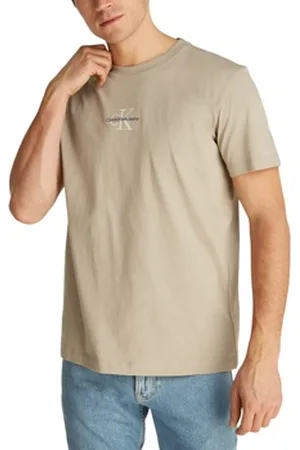 Calvin Klein Polo-t-shirts m. lange ærmer MONOLOGO TEE J30J325649