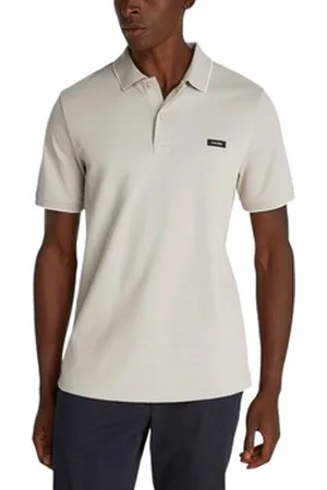 Calvin Klein Polo-t-shirts m. korte ærmer STRETCH PIQUE TIPPIN K10K112751
