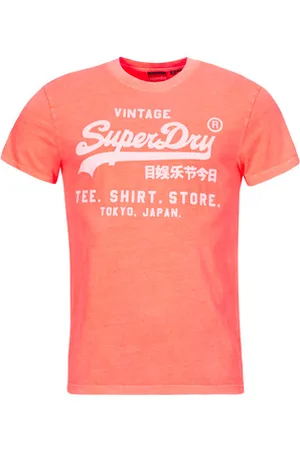 Superdry T-shirts m. korte ærmer LOGO NEON
