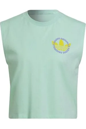 adidas T-shirts m. korte ærmer Summer Surf Crop Top