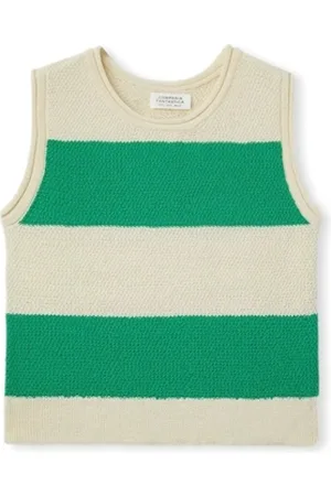 Compañía fantástica Bluser COMPAÑIA FANTÁSTICA Top 10351 - White/Green