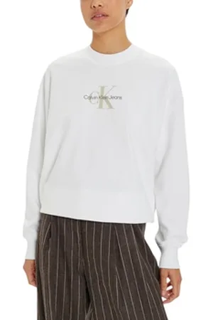 Calvin Klein Sweatshirts TEXTURED MONOLOGO CR J20J224177