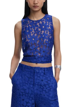 Desigual Toppe / T-shirts uden ærmer BLUS_TÁNATOS 25SWBW25