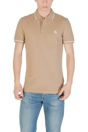 Calvin Klein Polo-t-shirts m. korte ærmer TIPPING SLIM POLO J30J315603