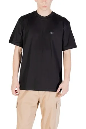 Calvin Klein Polo-t-shirts m. lange ærmer WOVEN LABEL RELAXED J30J326857