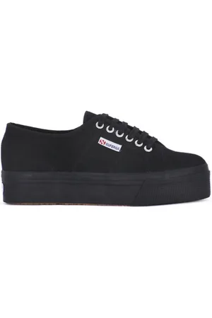 Superga Sneakers COTU FULL BLACK UP AND DOWN