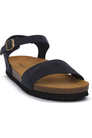 Frau Sandaler NABUK BLU