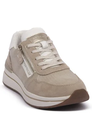 TOM TAILOR Sneakers CREAM