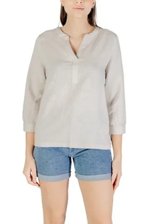 Street one Bluser sol_splitneck blouse 345391