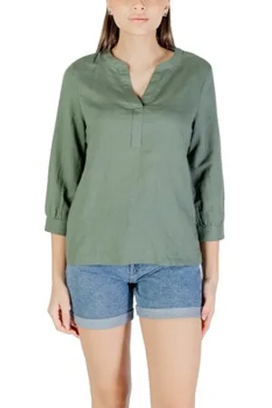 Street one Bluser sol_splitneck blouse 345391