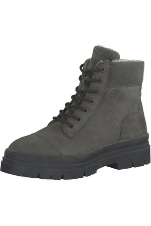 QS by s.Oliver Støvletter Winterstiefel Aus Leder