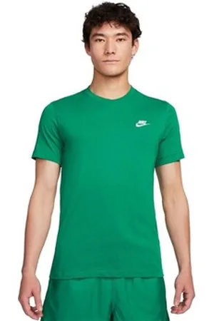 Nike T-shirts m. korte ærmer AR4997MNSWCLUBTEEZIELONY