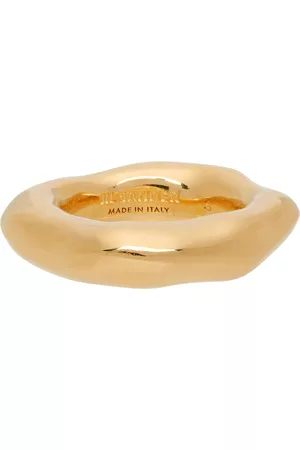 Jil Sander Kvinder Ringe - Gold Foliage Ring