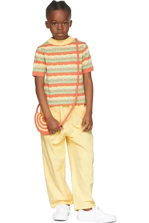 Misha & Puff Kids Yellow Camp Lounge Pants