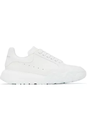 Alexander McQueen Mænd Sneakers - White Court Trainer Sneakers