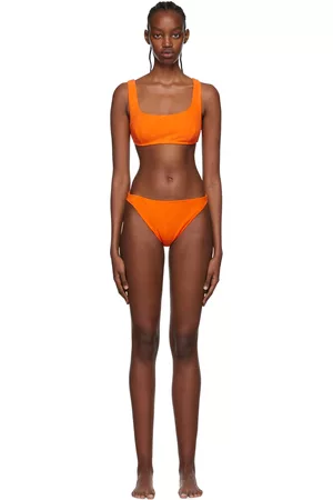 Solid Kvinder Bikinier - Orange Estelle Bikini