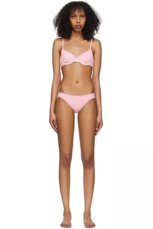 Solid Kvinder Bikinier - Pink Daphne Bikini