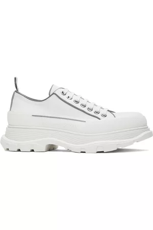Alexander McQueen Mænd Sneakers - White Tread Slick Sneakers
