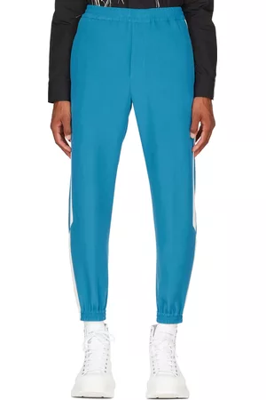 Alexander McQueen Mænd Pyjamas - Blue Viscose Lounge Pants