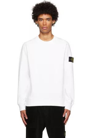 Stone Island Mænd Sweatshirts - White Patch Sweatshirt