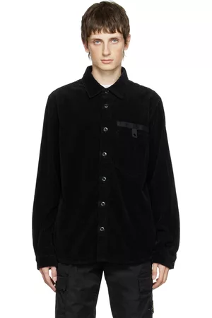 Stone Island Mænd Accessories - Black Cotton Shirt