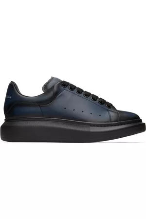 Alexander McQueen Mænd Sneakers - Black & Blue Oversized Sneakers