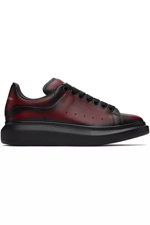 Alexander McQueen Mænd Sneakers - Black & Red Oversized Sneakers