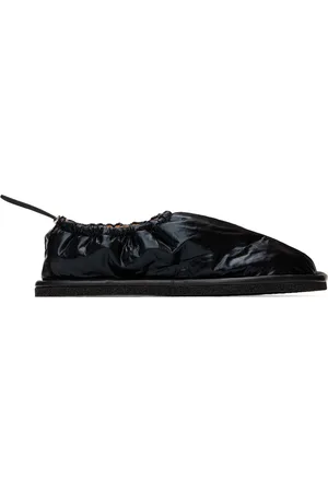 DRIES VAN NOTEN Black Adjustable Loafers