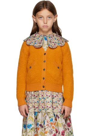 Misha & Puff Kids Orange Everyday Cardigan
