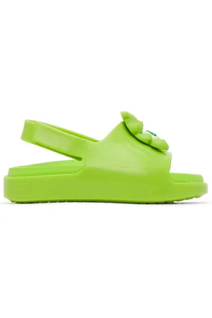 Mini Melissa Baby Green Care Bears Edition Cloud Flats