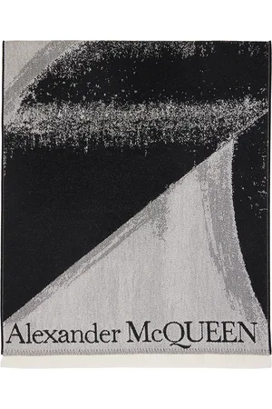 Alexander McQueen Kvinder Tørklæder - Black Oversize Skull Scarf
