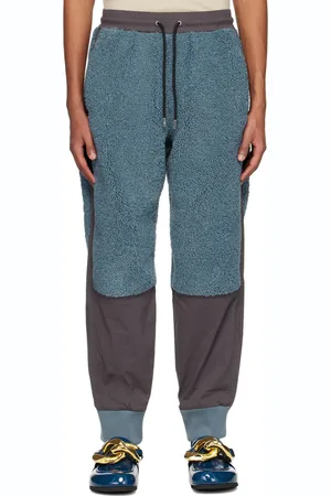 J.W.Anderson Blue & Gray Colorblock Sweatpants