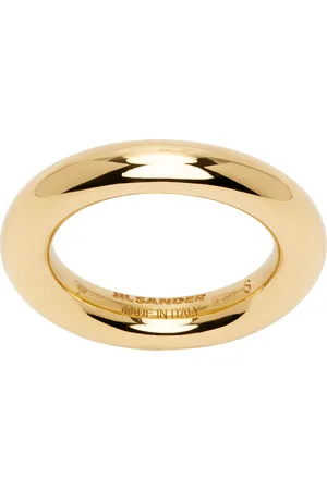 Jil Sander Kvinder Ringe - Gold Classic Ring