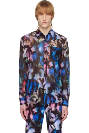 DRIES VAN NOTEN Mænd Accessories - Multicolor Print Shirt