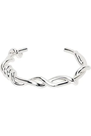 Jil Sander Kvinder Armbånd - Silver Knots Bracelet