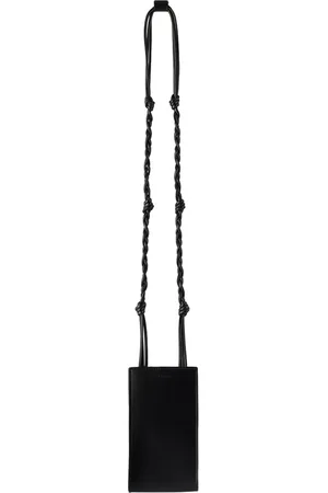 Jil Sander Mænd Mobil Covers - Black Tangle Phone Pouch