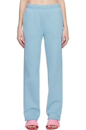 DANIELLE GUIZIO Blue Flared Lounge Pants