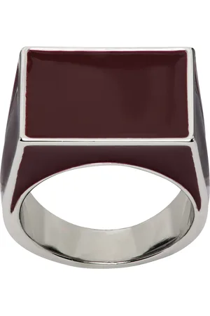 DRIES VAN NOTEN Red M Ring