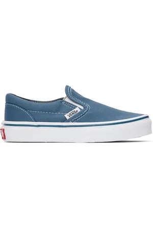 Vans Casual sko - Kids Blue Classic Slip-On Little Kids Sneakers