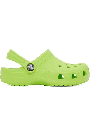 Crocs Træsko - Kids Green Classic Clogs