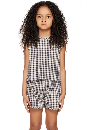 Esther Kids Black & White Mariela Tank Top