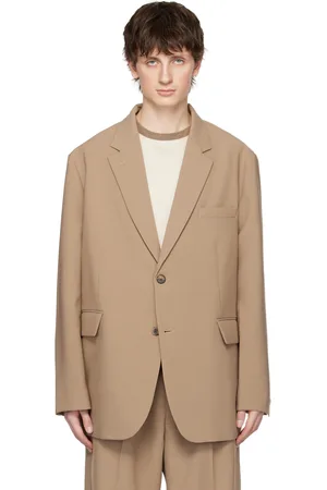 The Frankie Shop Tan Beo Blazer