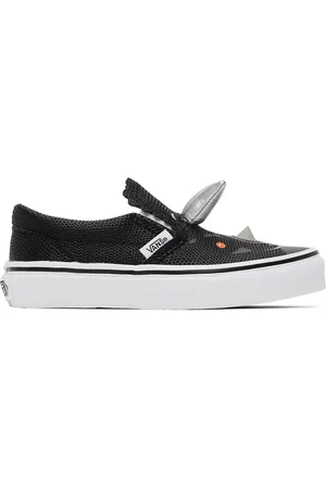 Vans Casual sko - Kids Black Triceratops Slip-On Sneakers