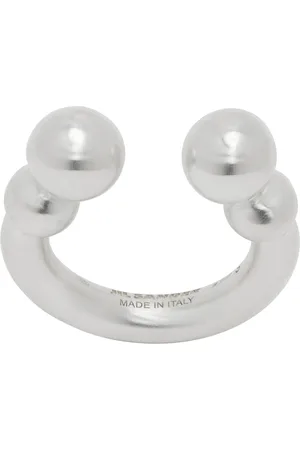 Jil Sander Kvinder Ringe - Silver Open Band Ring