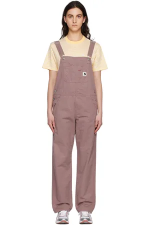 Carhartt Kvinder Overalls - Brown Bib Overalls