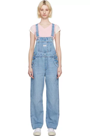 Levi's Kvinder Overalls - Blue Straight-Leg Overalls