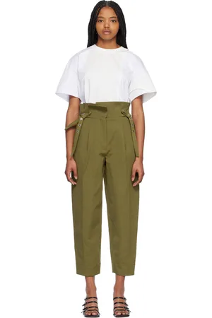 3.1 Phillip Lim Khaki Paperbag Trousers