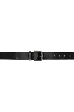DRIES VAN NOTEN Kvinder Bælter - SSENSE Exclusive Black Classic Belt