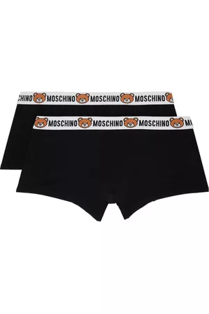 Moschino Mænd Underbukser - Two-Pack Black Boxers